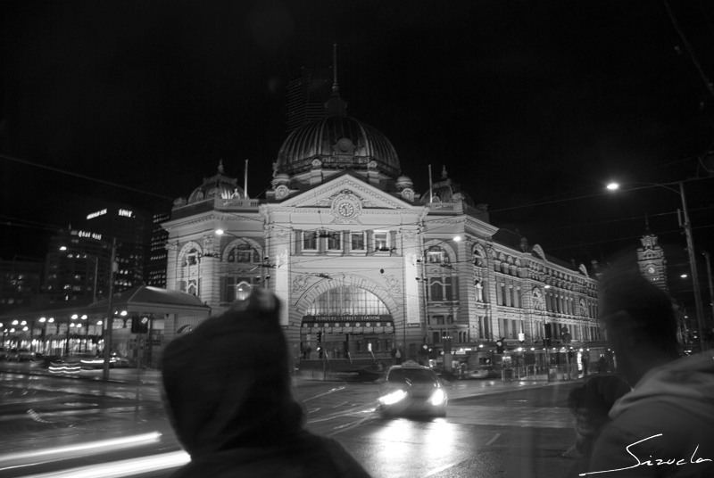 Melbourne de noche...