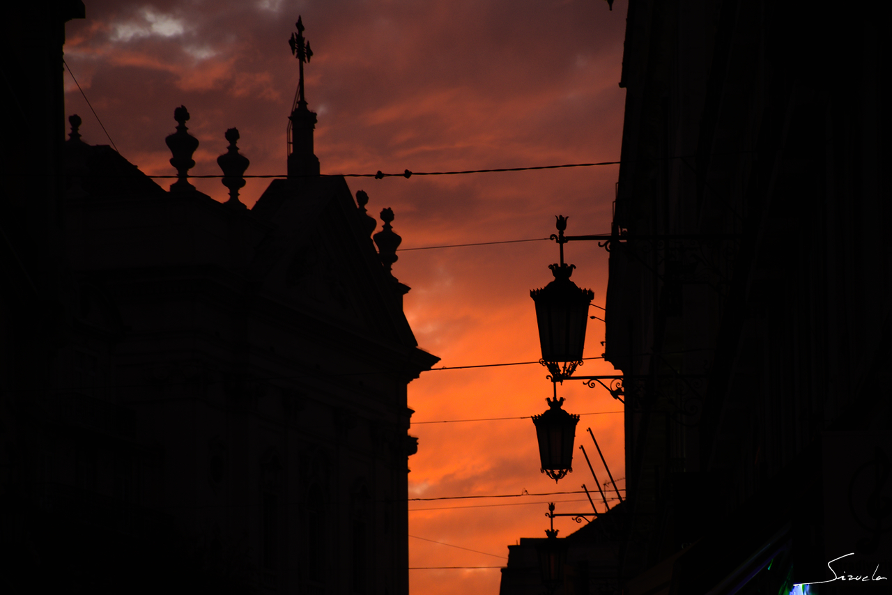 Atardecer en Lisboa...